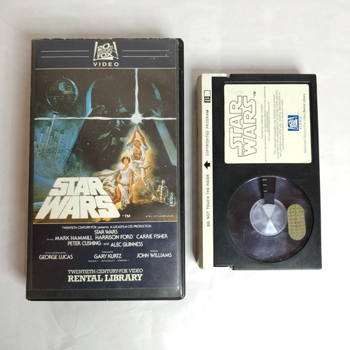 250 - VINTAGE 1977 STAR WARS VHS TAPE