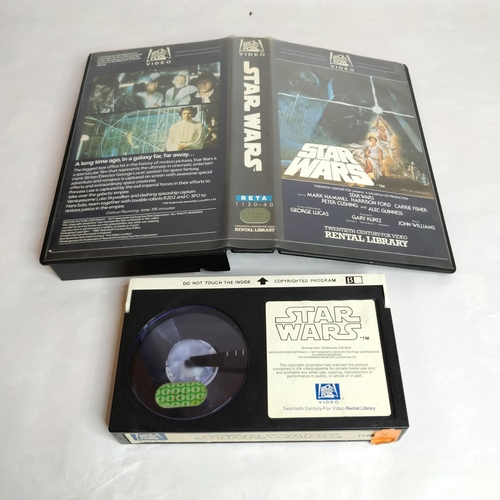 250 - VINTAGE 1977 STAR WARS VHS TAPE