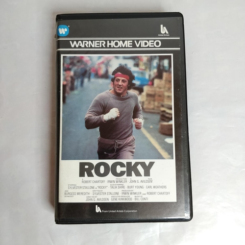 251 - VINTAGE 1976 ROCKY VHS TAPE