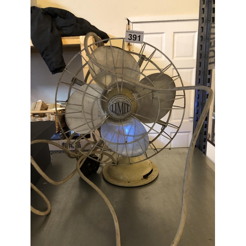 391 - Vintage fan