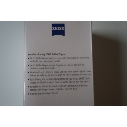 129 - New Zeiss 120 Tablet wipes