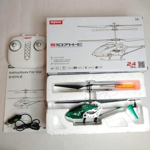 591 - SYMA REMOTE CONTROL HELICOPTER