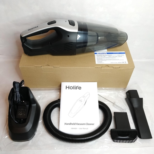 596 - NEW HOLIFE HANDHELD VACUUM CLEANER