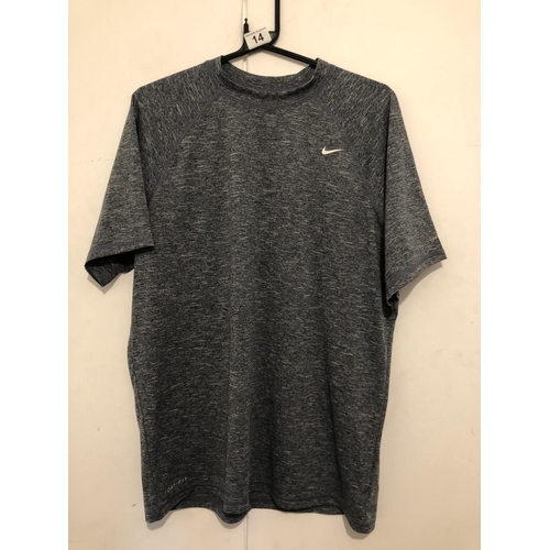14 - Nike top 
Size L