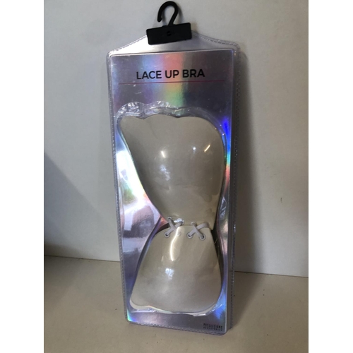64 - New lace up bra A cup