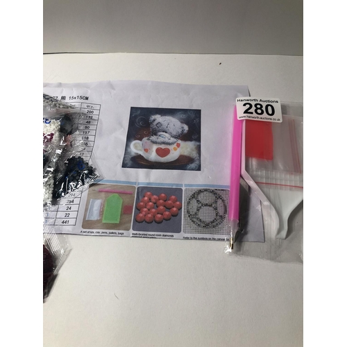 280 - 5d full drill diamond painting kit