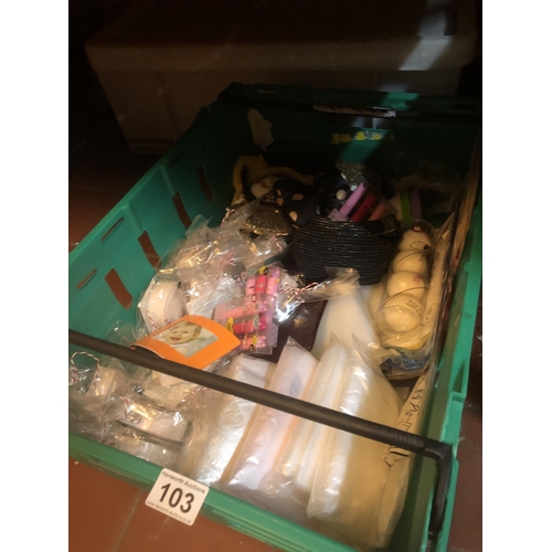 103 - Crate of odds
PLEASE NOTE NOT POSTABLE