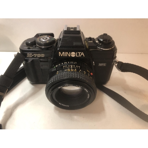 27 - Minolta X700 camera