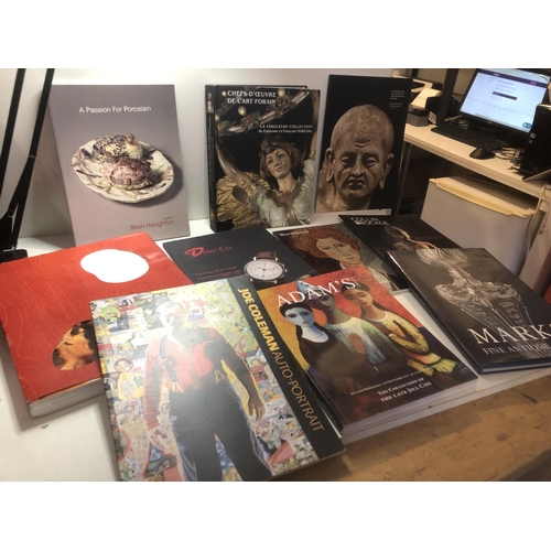 74 - Qty of old auction catalogues
Bonhams etc