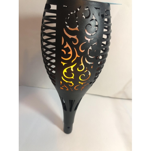 228 - flame effect solar light