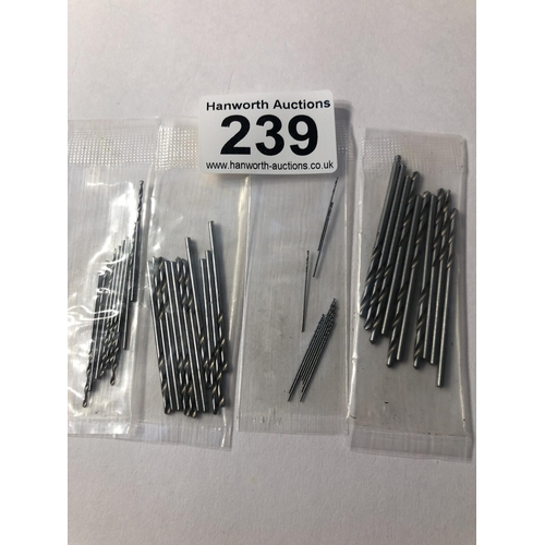 239 - quantity drill bits