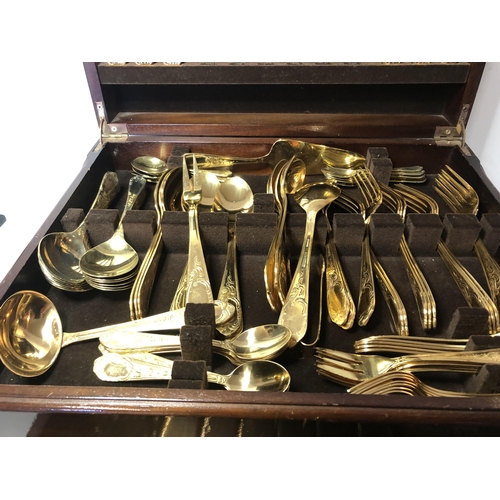 81 - Solingen 24k plated cutlery set 
MOSTLY THERE