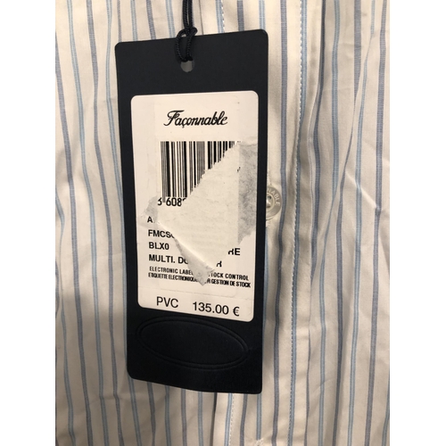 124 - New & tagged Faconnable mens shirt
Size 41/16
Tagged at £135.00