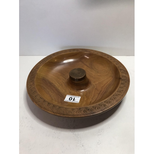 10 - Wooden bowl