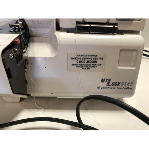 30 - Janome My Lock634D sewing machine