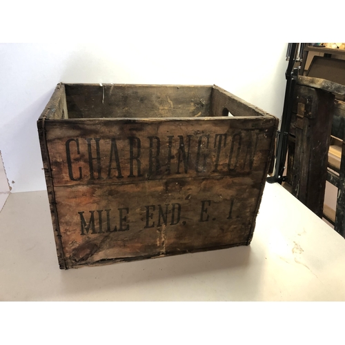 64 - Vintage wooden crate