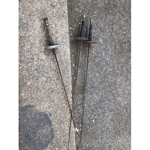 360 - X3 vintage fencing swords
PLEASE NOTE NOT POSTABLE