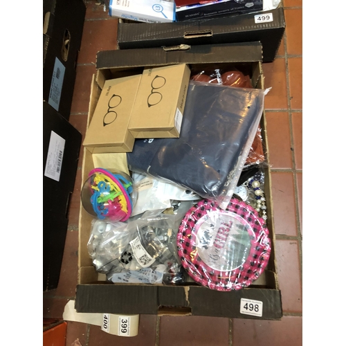 498 - Box of miscellaneous items