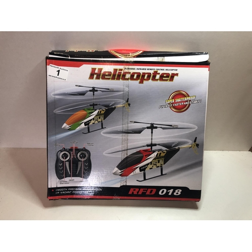 1 - Remote control helicopter