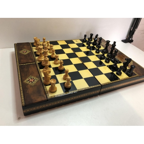 103 - Boxed chess set