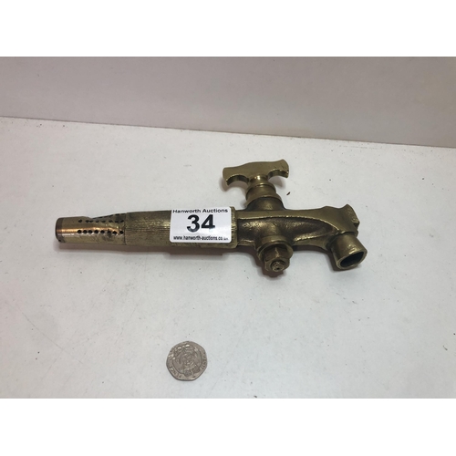 34 - Brass tap