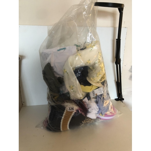 326 - Bag of new & tagged kids clothing