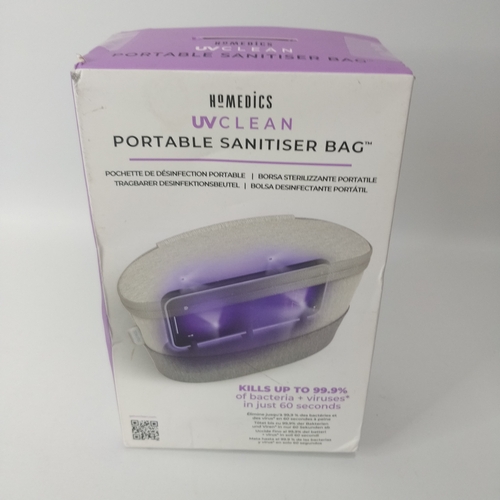 134 - UV clean portable santiser bag