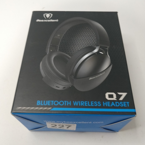 228 - bluetooth wireless headset