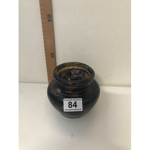 84 - Small tobacco jar