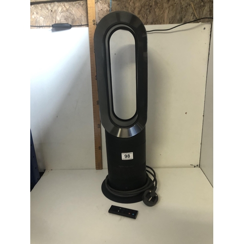 98 - Dyson hot & cold fan with remote
GOOD WORKING ORDER