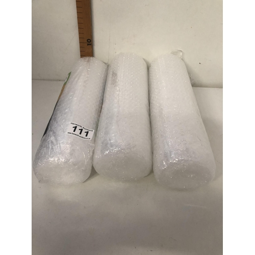 114 - X3 bubble wrap