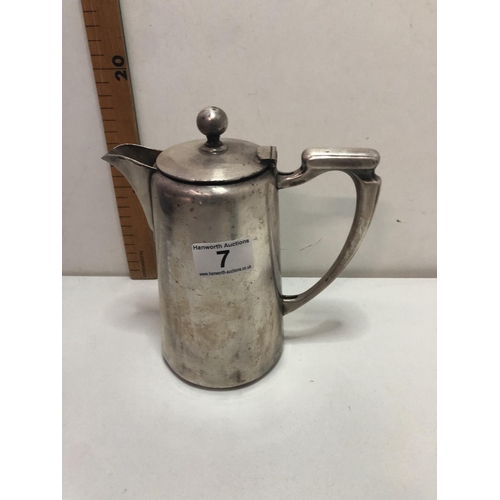 7 - Mappin & Webb coffee pot