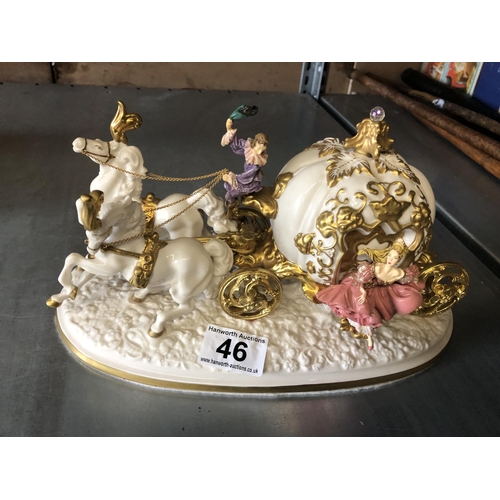 46 - Alexander Daneli porcelain figure
PLEASE NOTE NOT POSTABLE