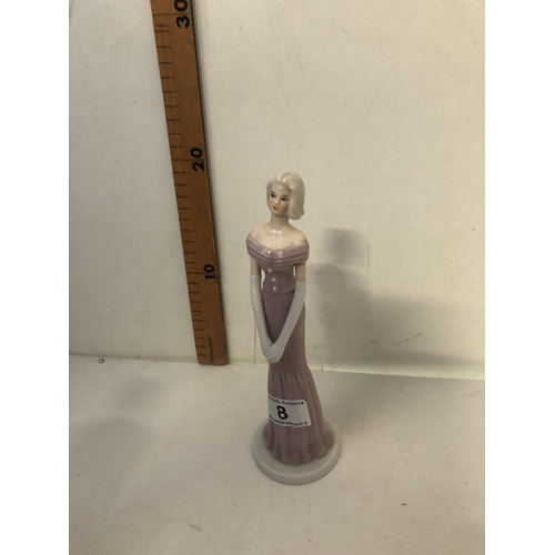 8 - Porcelain figure