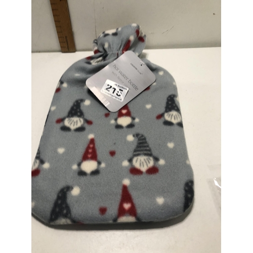 215 - New hot water bottle