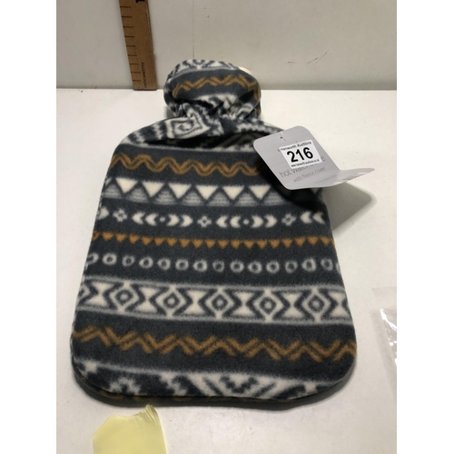 216 - New hot water bottle