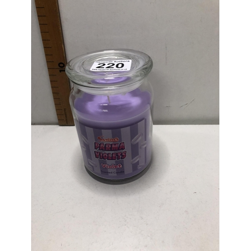 220 - New candle