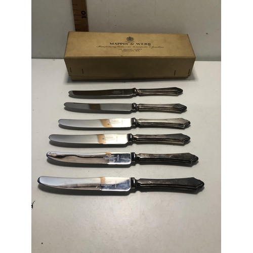 272 - Mappin & Webb knife set