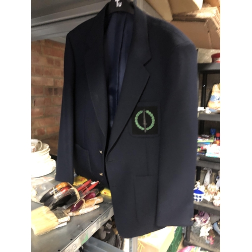 54 - Blazer with Commando Association badge
Size 42