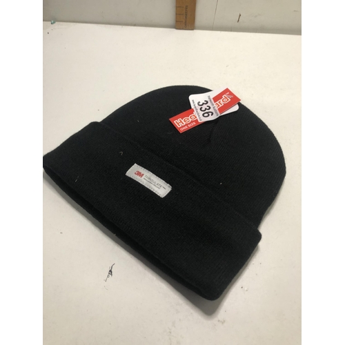 336 - New & tagged men's Thinsulate thin hat