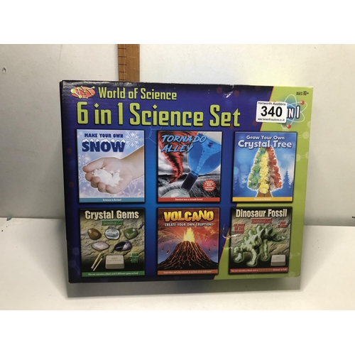 340 - New 6in1 science set