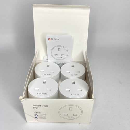 162 - 4pcs smart plug (works with alexa & google)