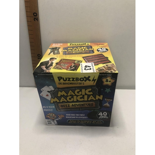 43 - New & sealed magician puzzlebox