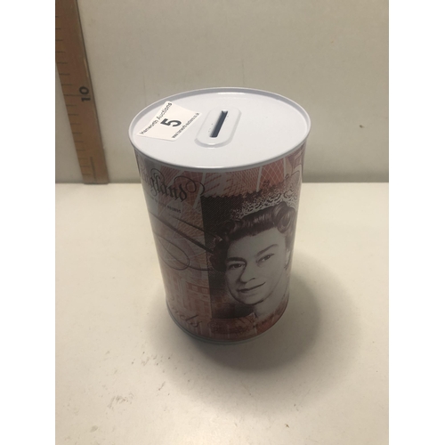 5 - New money tin