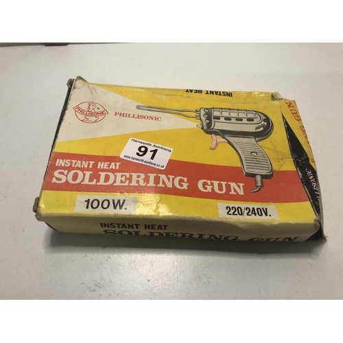 91 - Soldering gun