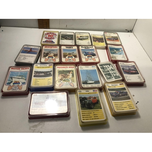 103 - Qty of vintage Top Trump cards