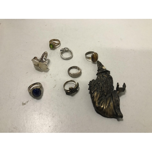 138 - Qty of costume rings