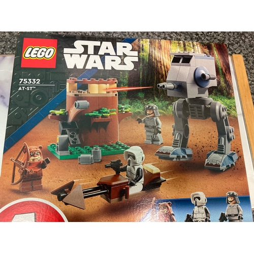 160 - new Lego Star Wars 75332
please note some boxes may show signs of slight sticker damage