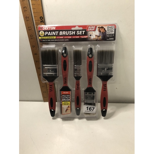 167 - New set of paint brushes