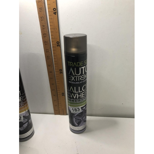 183 - New large double can of car care spray